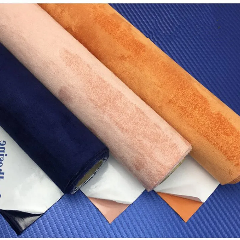 Suede Fabric Self-adhesive Adhesive Cloth for Car Interior Modification Door Panel Workbench DIY Supply Sewing