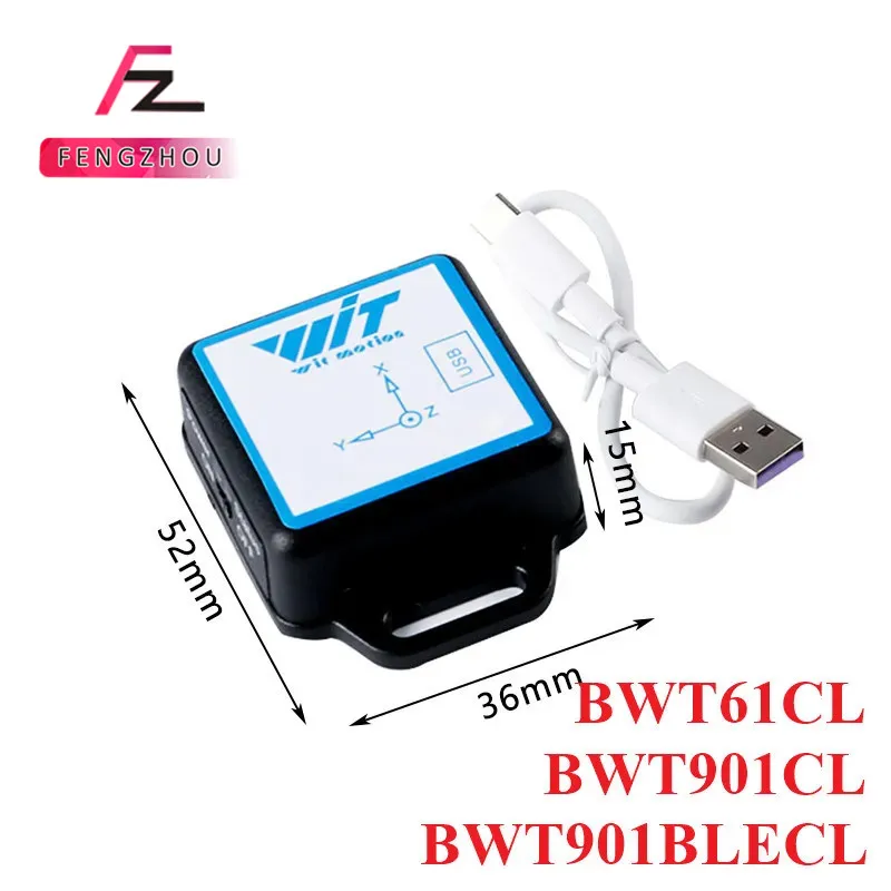 BWT61CL BWT901CL BWT901BLECL Wireless Bluetooth compatible BLE 2.0 5.0 9 6-axis sensor inclination accelerometer MPU6050