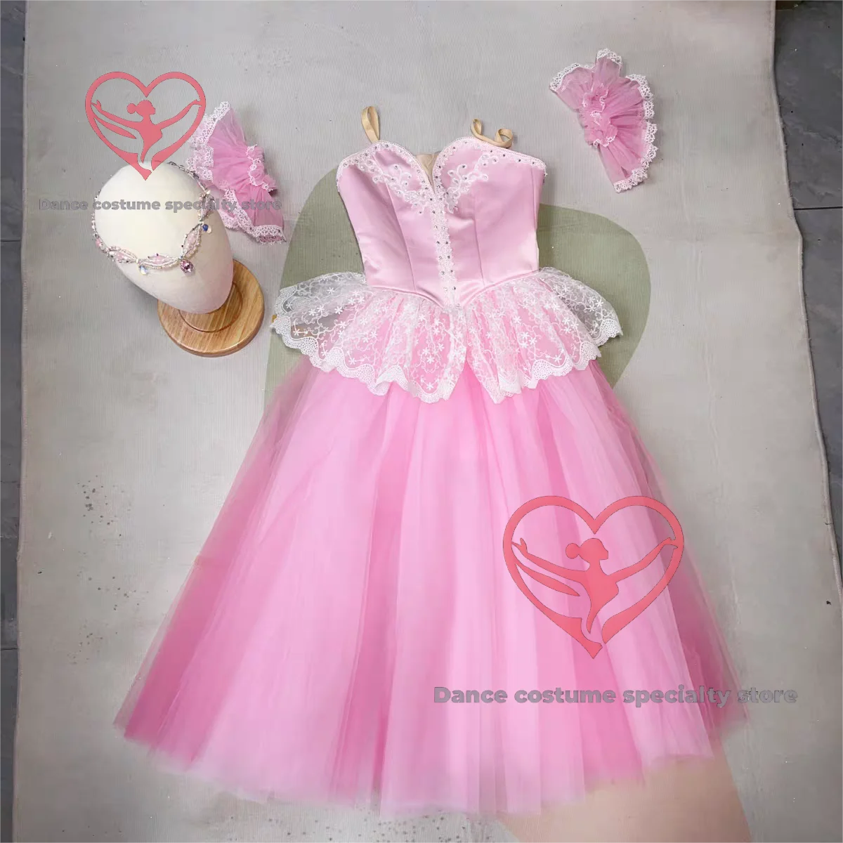 Graduation Gala Clara Ballet Performance Dress, Competition Costume, Tulle Dress, Stage Wear, Professionally Custom-Made by PDE