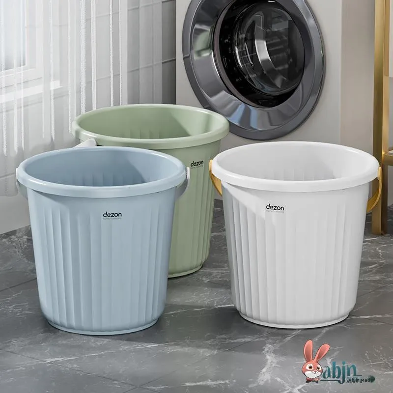 

Thiened Plastic Water Buet Car Wa Buet Bathing Buet Large Size Storage Water Buet for Home Use Student Dormi