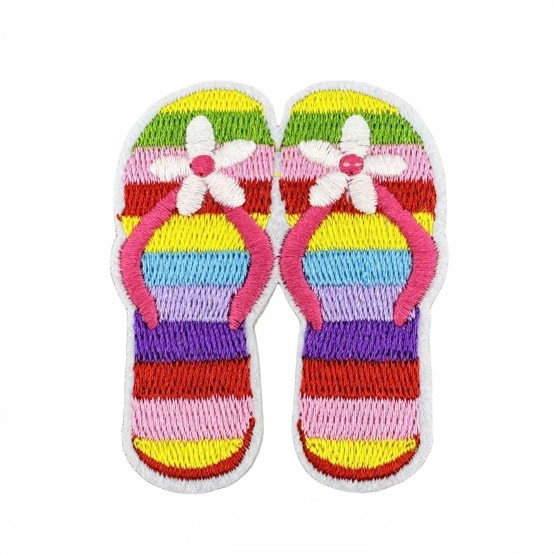 Patch Perbaikan Tema Liburan Patch kain bordir mudah diaplikasikan dan dihapus untuk pakaian Proyek Topi Topi Pasokan 9pcs