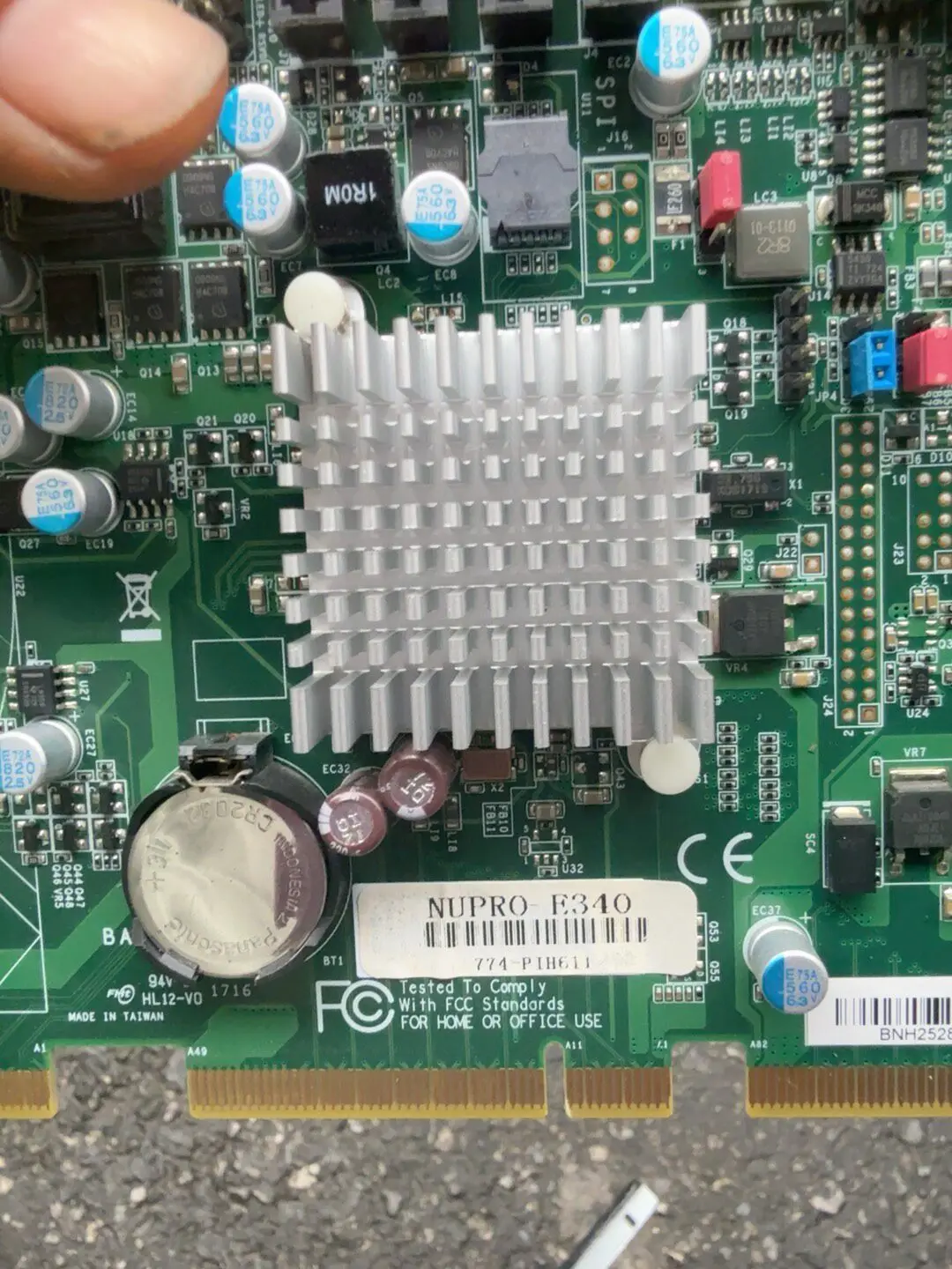 LingHua industrial computer main board NuPRO-E340
