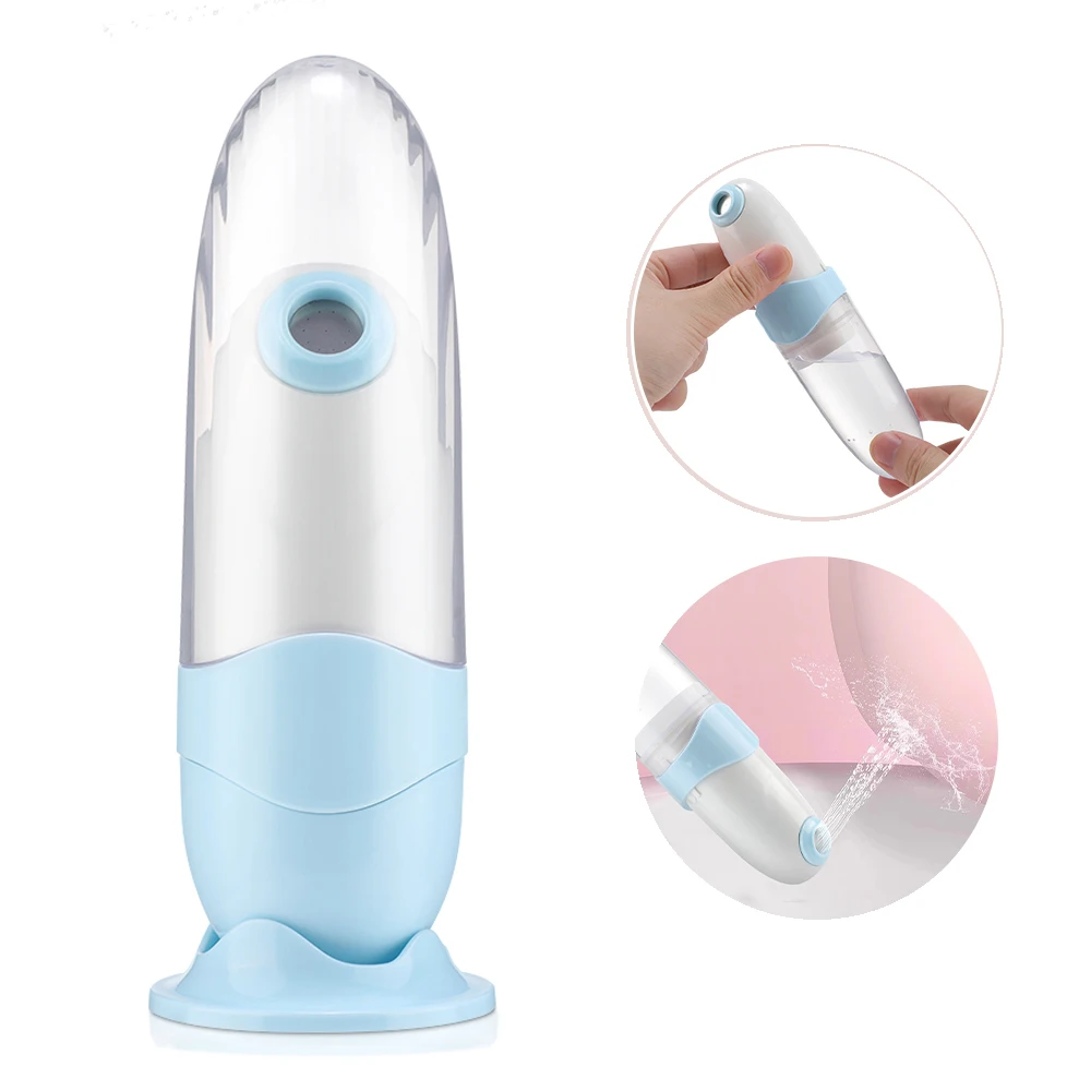 

Toilet Mini Sprayer Bidet Long Nozzle Cleaner Portable Travel Bidet for Personal Hygiene Cleaning Handheld Butt Shower Sprayer