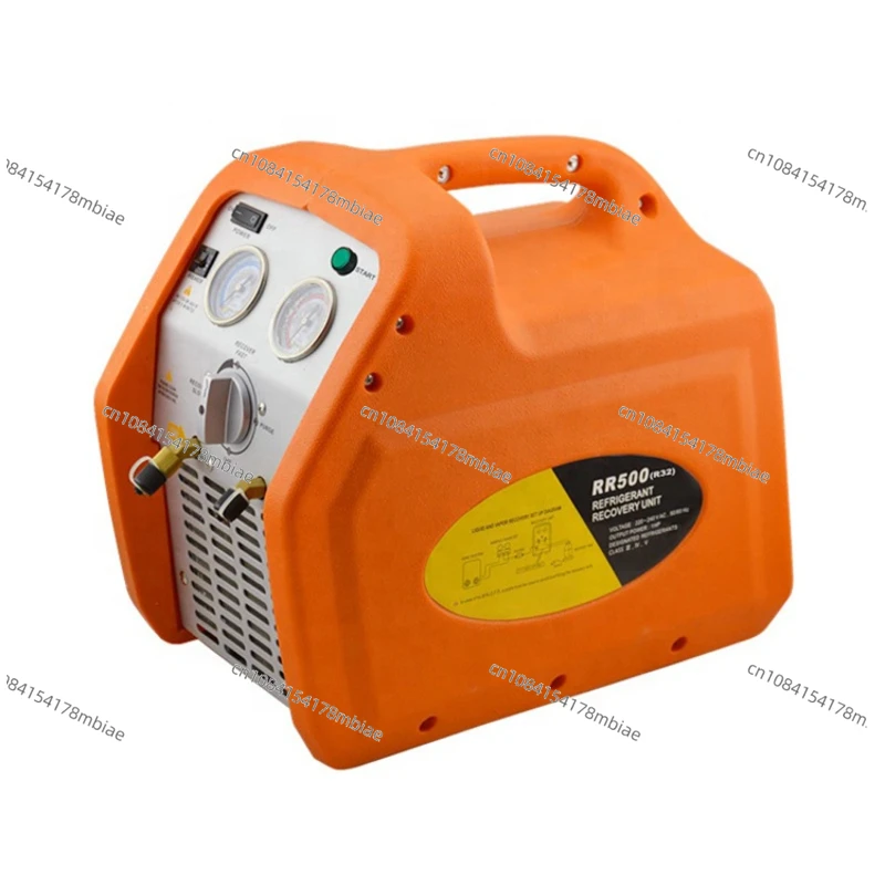 RR500 Portable Auto AC Refrigerant Recovery Recycling Machine R32 Refrigerant Recovery Cylinder Hvac Recovery Machine