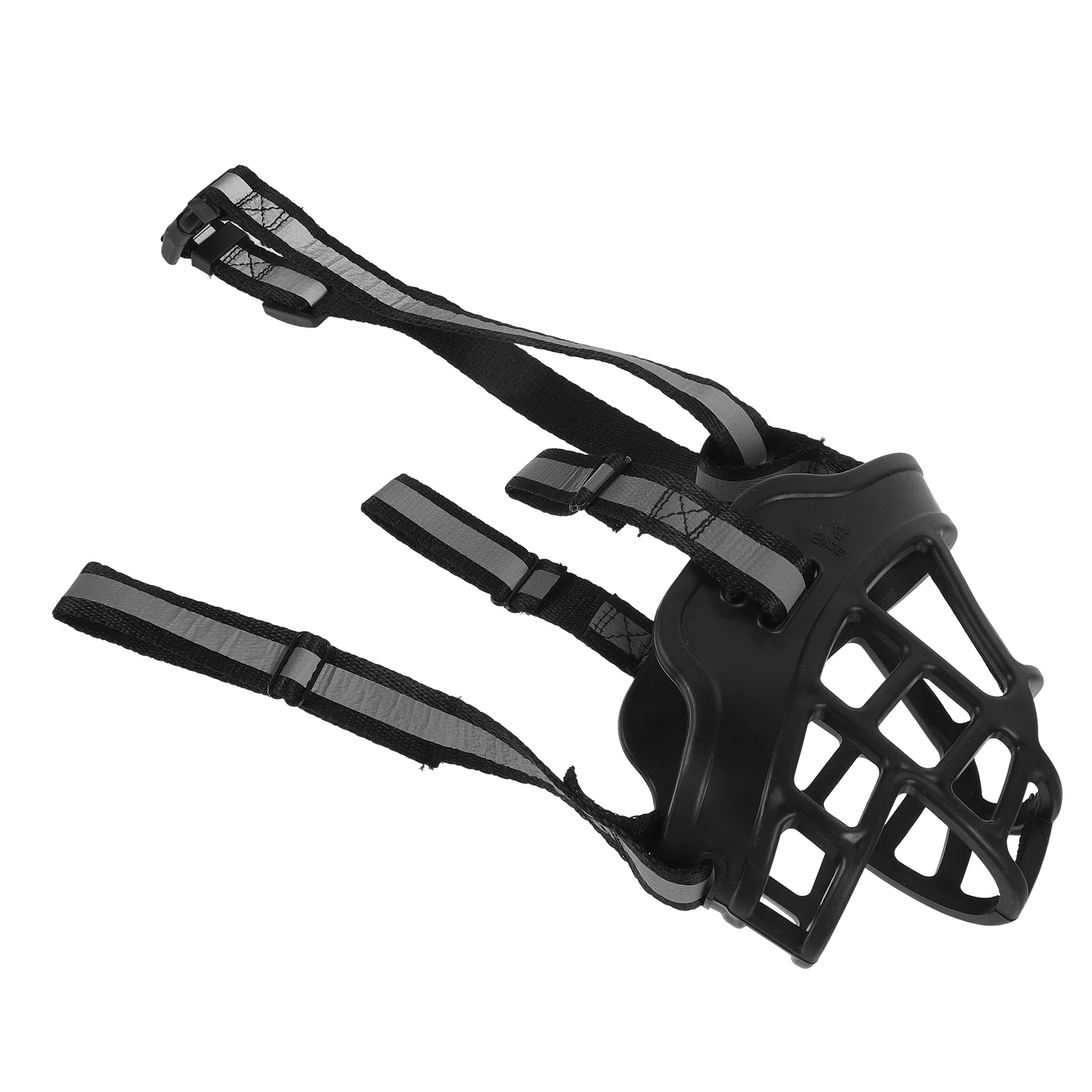 كمامة للكلاب قابلة للتعديل من مادة Tpr قابلة للتنفس ومضادة للحشرات للكلاب المتوسطة والكبيرة، كمامة آمنة للحيوانات الأليفة في الهواء الطلق، جرو محمول