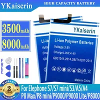 YKaiserin Battery for Elephone S7/ S3 /A5/ P8 Max P8Max /P8000 /P8 mini P8mini /P9000 P9000 Lite P9000Lite /S7 MINI S7MINI/ A4