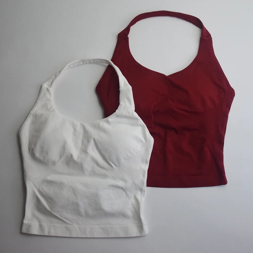 Clearance Sale: Limited Sizes Remaining Halter Yoga Vest Shockproof Running Sports High-Strength Sports Underwear