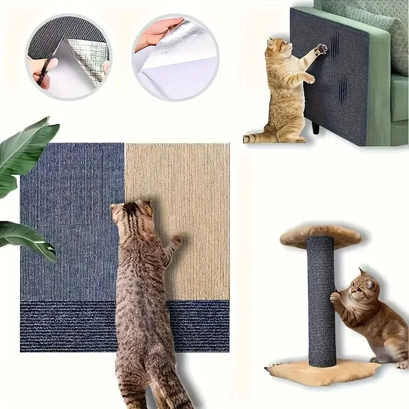 Anti Cat Scratch Furniture Protector, Self-Adhesive Cat Scra