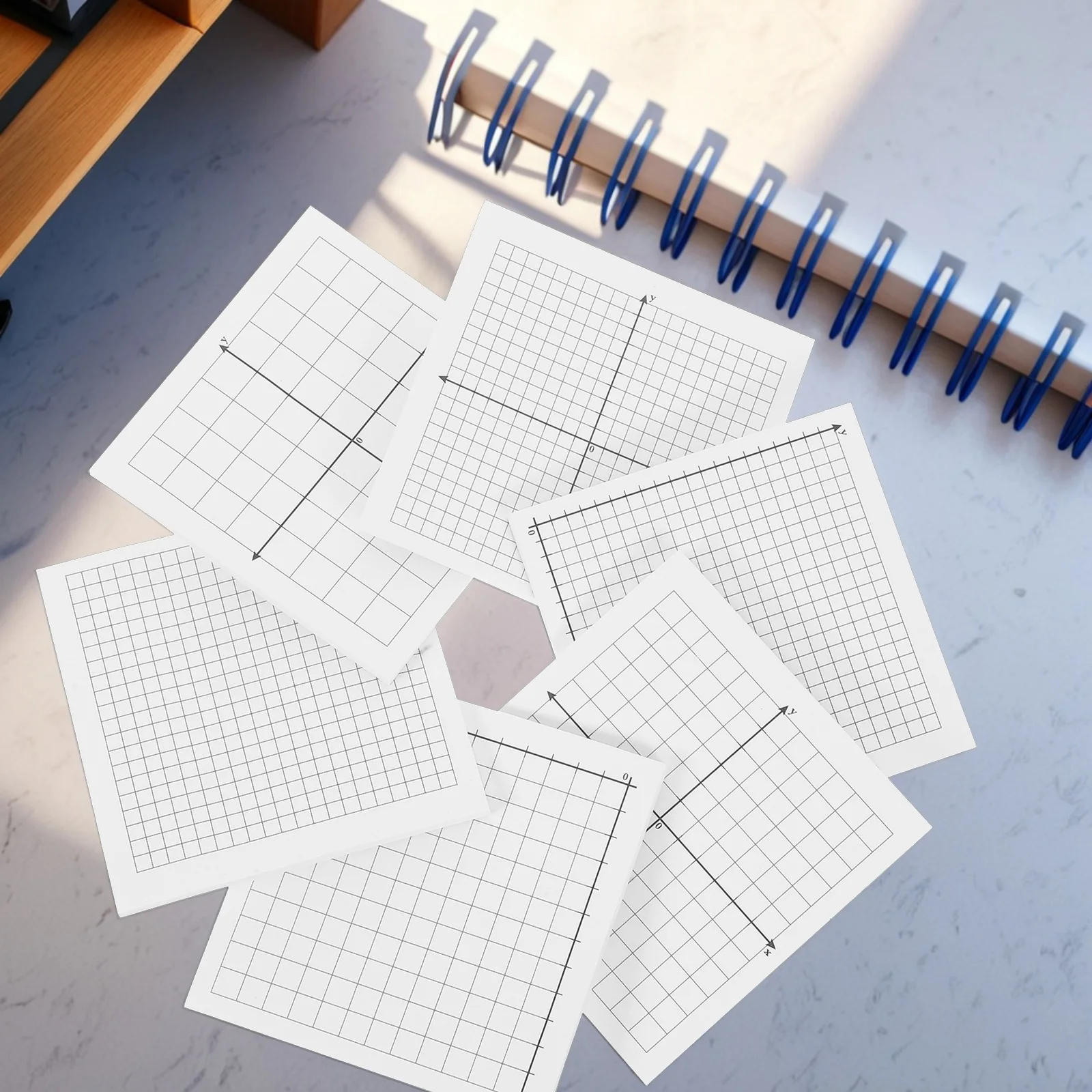 

6 Pcs Grid Paper Pads Notebook Notepads Pattern Writing Cute Graph Memo