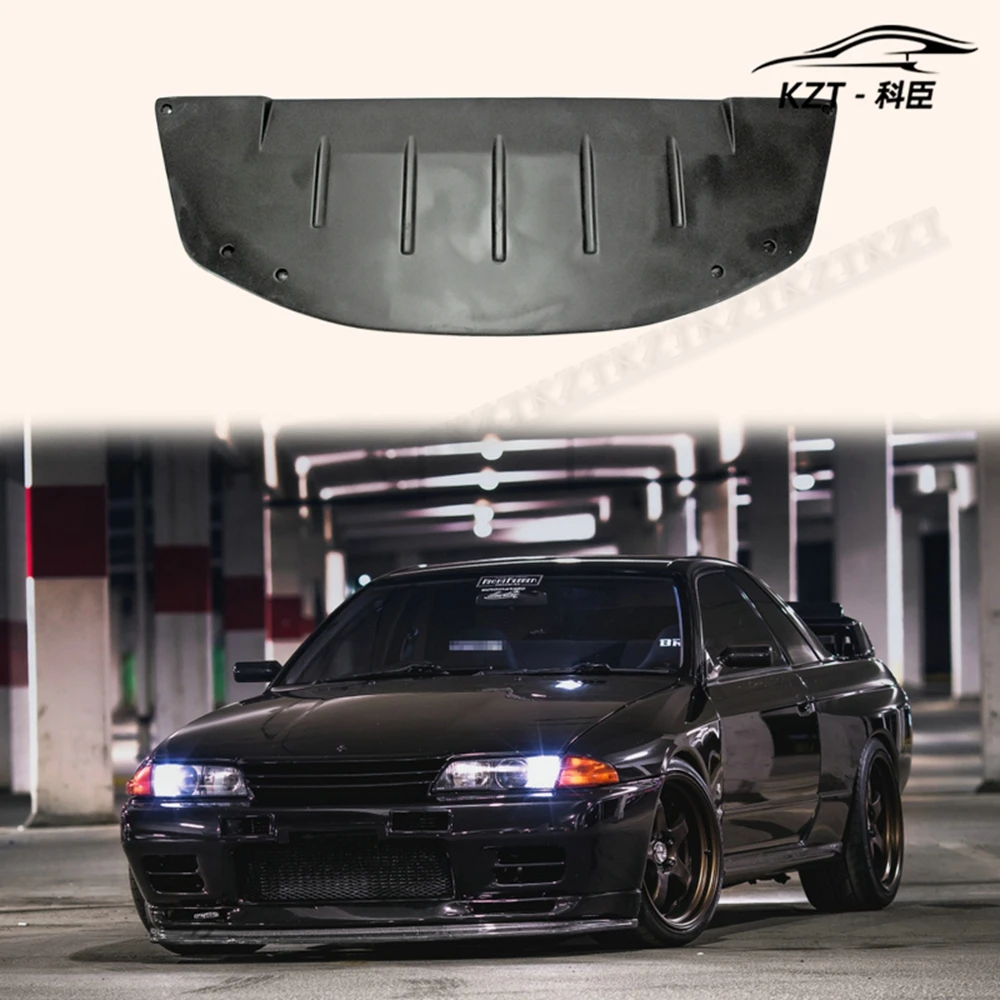 For Nissan Skyline R32 Gtr Ab-Flug Front Lip (Will Fit On Standard Gtr Front Bumper Only) Carbon Fiber