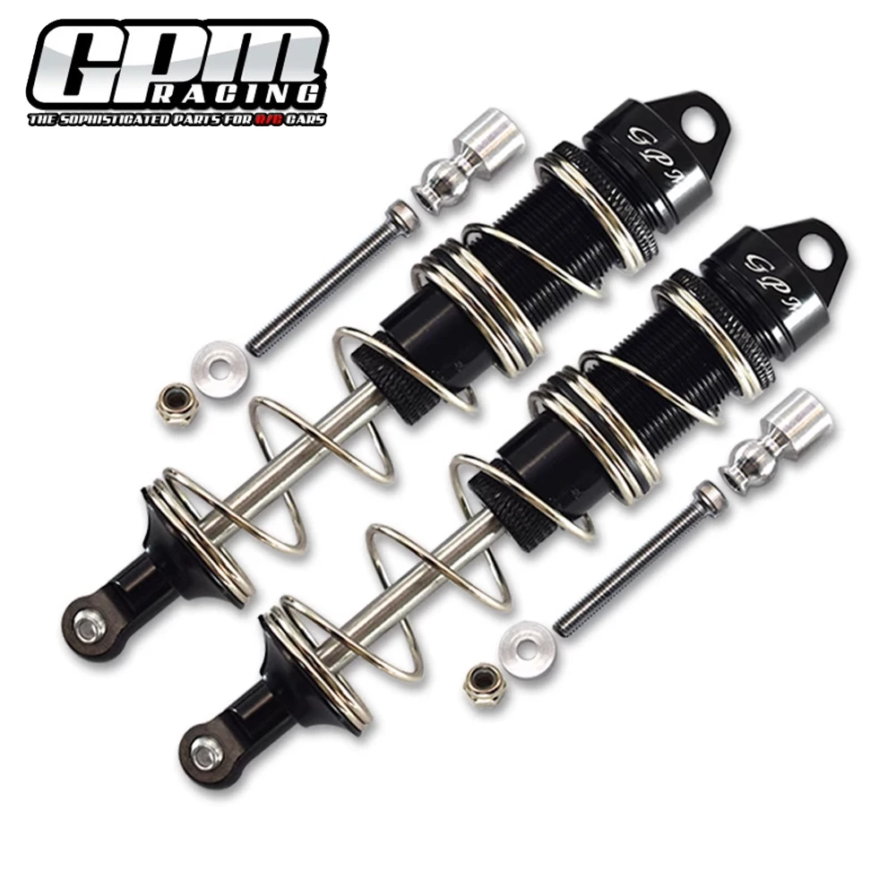 

GPM для ARRMA 1/8 TALION TYPHON TLR 6S BLX, аксессуары для обновления радиоуправляемого автомобиля, металлические передние амортизаторы 105 мм ARA 330623 ARA 330625