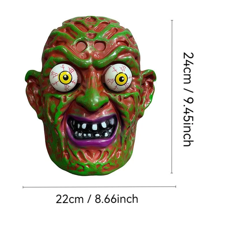 Halloween Horror Party Dress Up Costumi Prop Fancy Monster Demon Casco a testa intera Puntelli Maschere in lattice zombie spaventose
