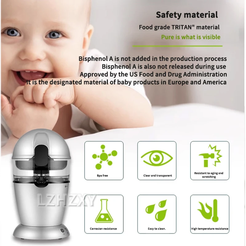 ไฟฟ้าส้ม EXTRACTOR ผลไม้ในครัวเรือน Squeezer เครื่อง 400ML ขนาดใหญ่ความจุเครื่องคั้นน้ํา Orange Lemon EXTRACTOR ในครัวเรือน