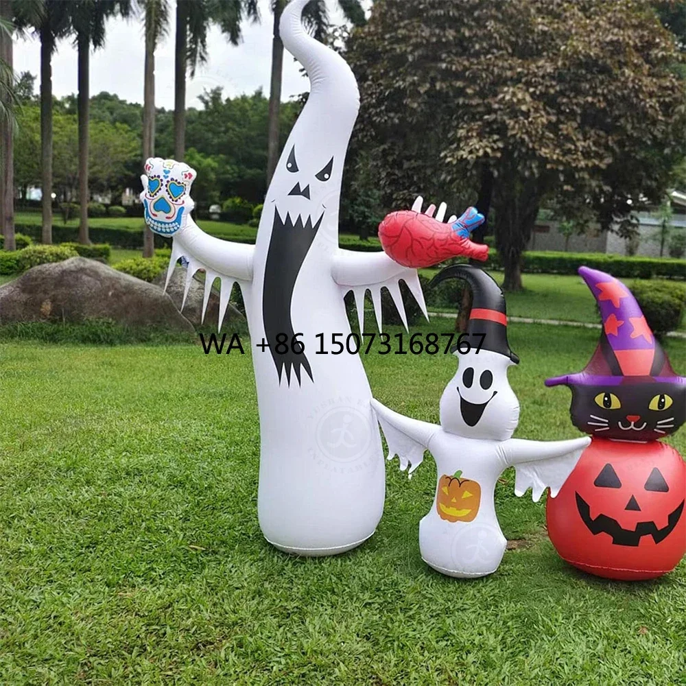 

Horror Scary Props Outdoor Yard Halloween Party Decoration Inflatable Halloween Ghost