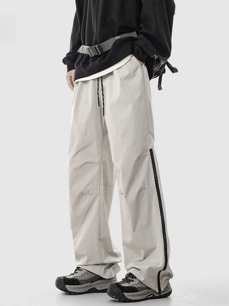 

Мужские брюки-карго American Sle, весенне-осенние, с отворотами, на молнии, для активного отдыха, альпинизма, парашютного спорта, модные