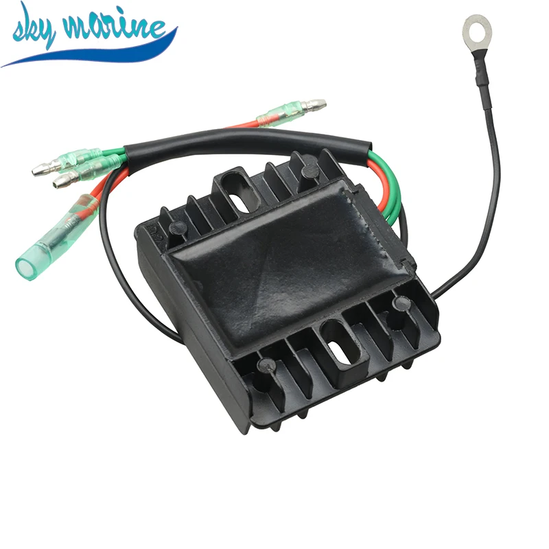 Rectifier 6AH-81960 Rectifier & Regulator For YAMAHA Outboard Parts 4 Stroke 15HP 20HP F15 F20 6AH-81960-00 Marine accessories