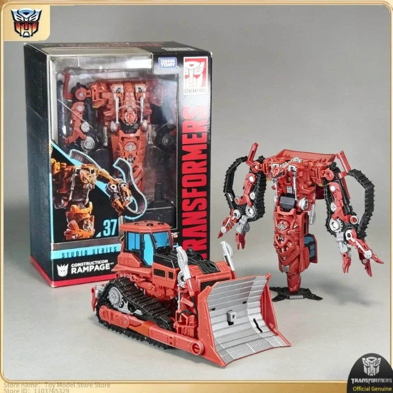 Original in Stock  SS-37 Rampage Studio Mecha Action Figure Anime Deformation Robot Model collection Birthday Gifts