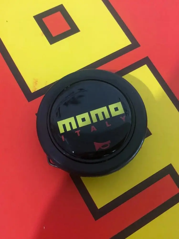 

JDM Universal Drift MOMO Racing Steering Wheel Horn Button Car Rally Game MOMO Steering Wheel Horn Button For VW HONDA TOYOTA