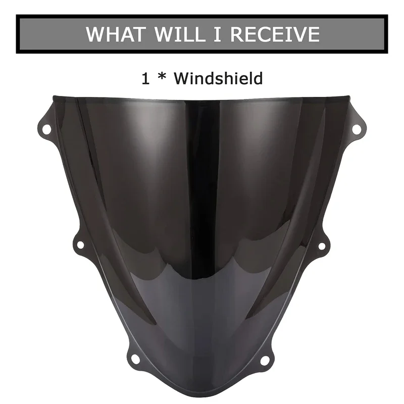 Motorcycle Windshield Windscreen Double Bubble Fairing Screen Moto Accessories For Suzuki GSXR600 GSXR750 K11 2011-2022