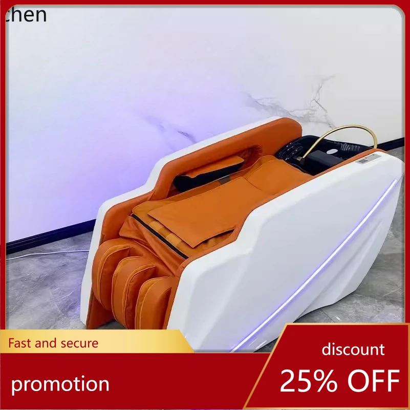 

HT automatic intelligent electric massage shampoo bed hairdressing constant temperature flushing head treatment fumigation