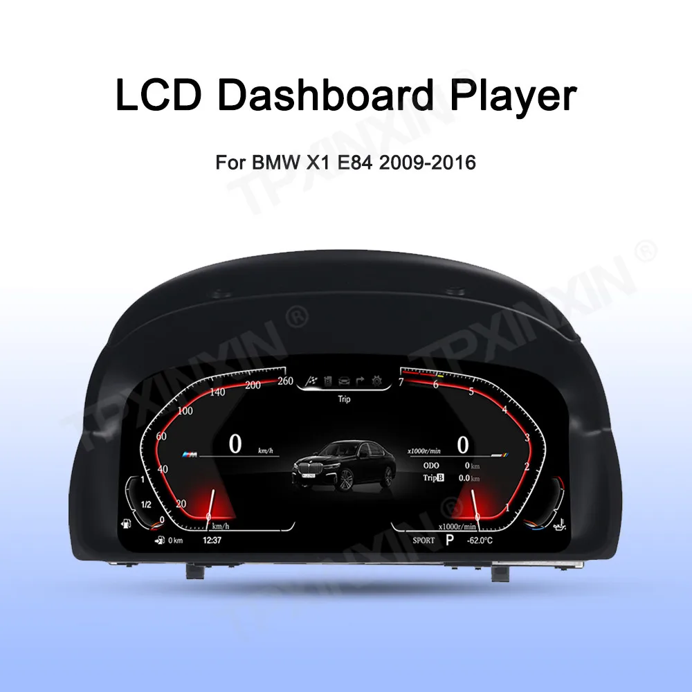 

Car LCD Digital Cluster For BMW X1 E84 2009-2018 Virtual Cockpit Speed Meter Head Unit Car accessories Car Dashboard HD Display