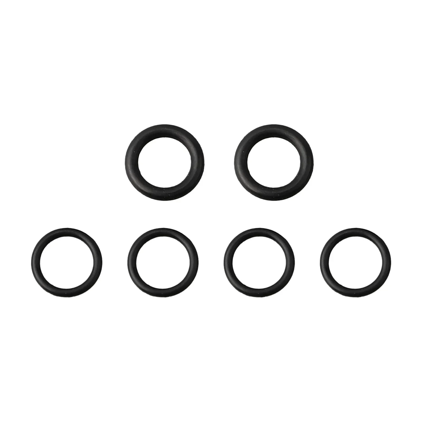 Gasket Bike O-Ring Replacement Rubber Disc Brake Five-wire Body Parts 6pcs/set Accessories Black Hight Quality