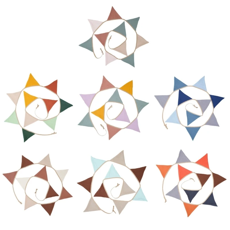 Newborn Photo Posing Props Colorful Banners Baby Photoshoot Props Pennant Photoshooting Props Nursery Room New Dropship