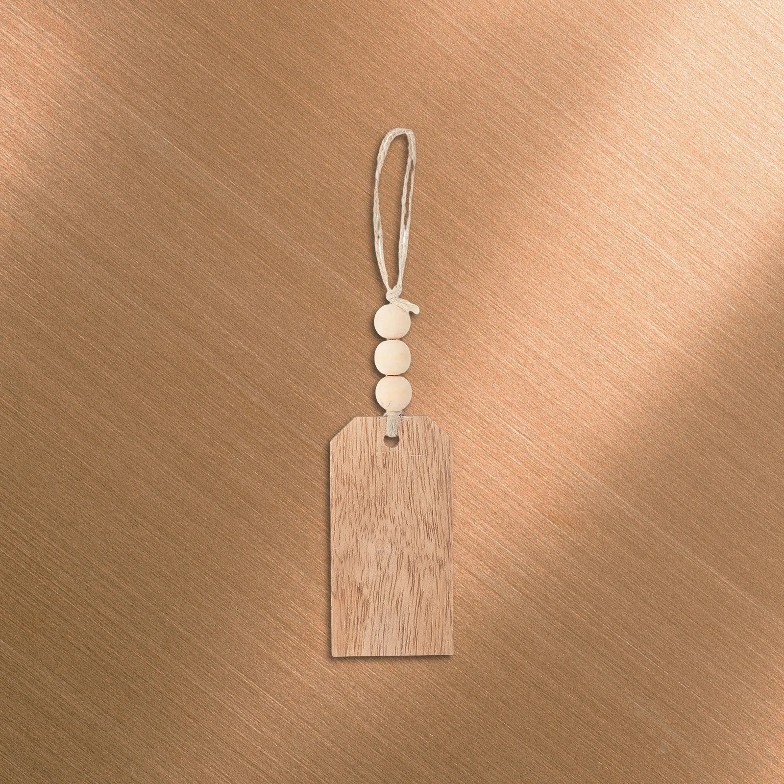 10 Pack Blank Wooden Hanging Tags for Jewelry Stockings Farmhouse Decor DIY Crafts and Gift Labels