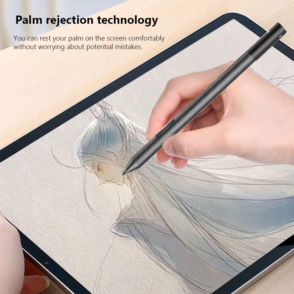 قلم ستايلوس نشط ديل ، قلم ستايلوس متوافق مع البلوتوث ، قلم رصاص PN557W ، حساس للضغط ، قلم ، XPS ، تابلت تابلت