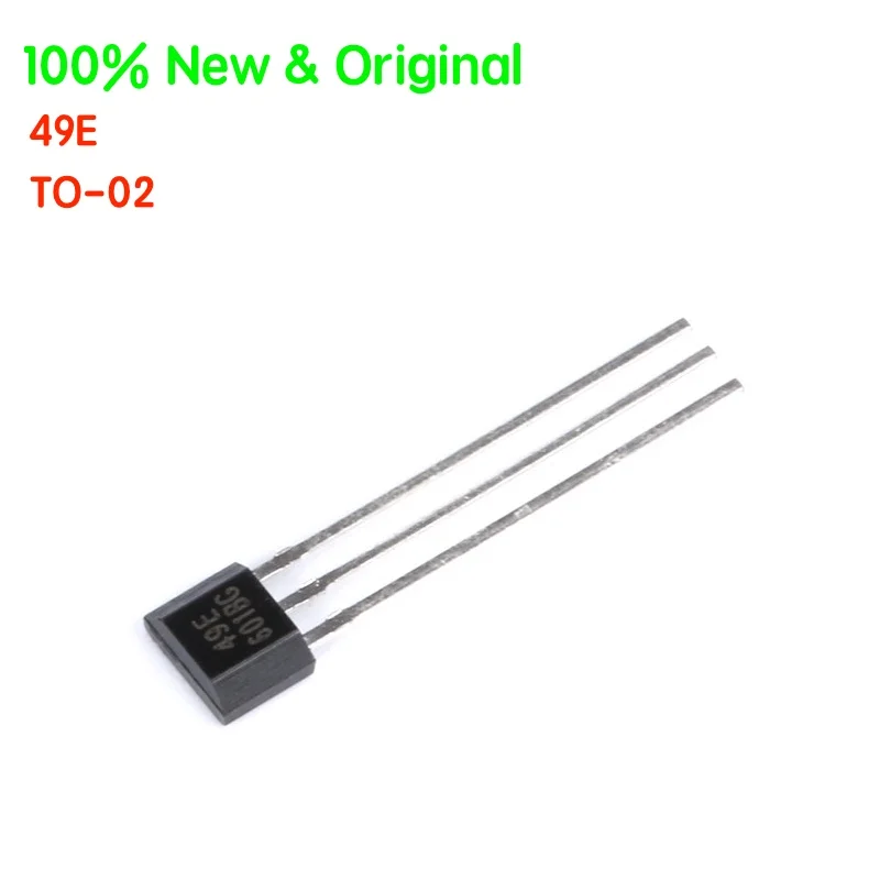 10PCS/LOT 49E S49E OH49E SS49E Hall Element  Hall Effect Sensor Linear Switch 100% New & Original