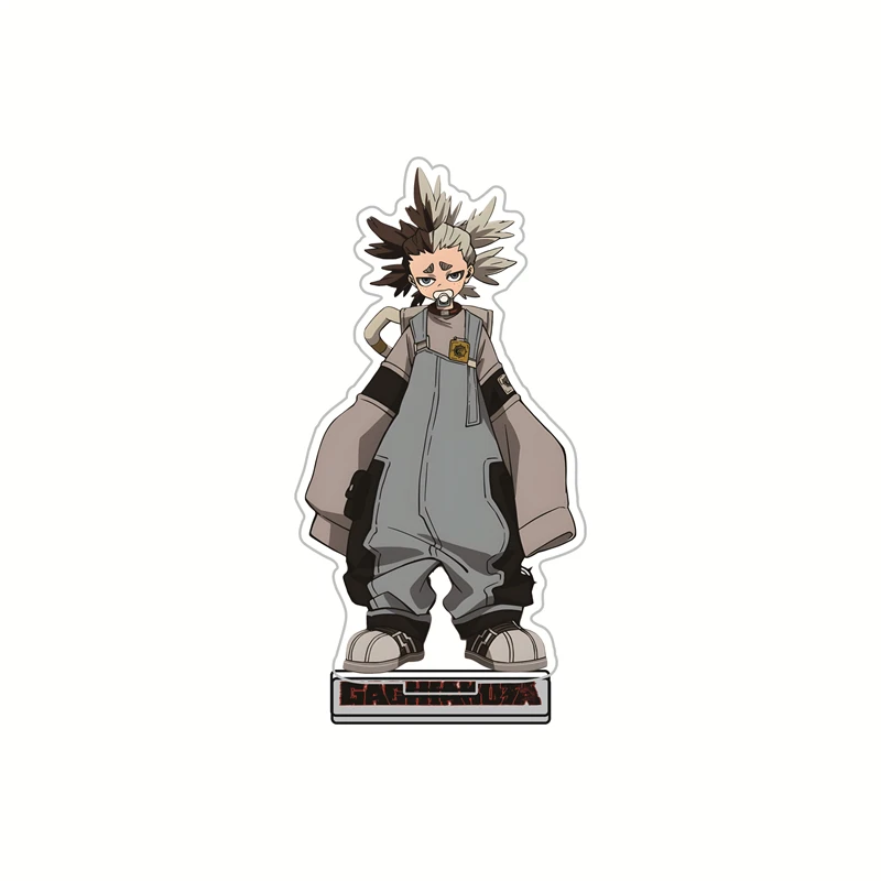 أنيمي Gachiakuta 15 سنتيمتر الاكريليك حامل رودو/Enjin/براون سانتا/تامسي كاينز/Semiu Grier/Amo Empool منضدية الديكور هدايا أنيقة #5