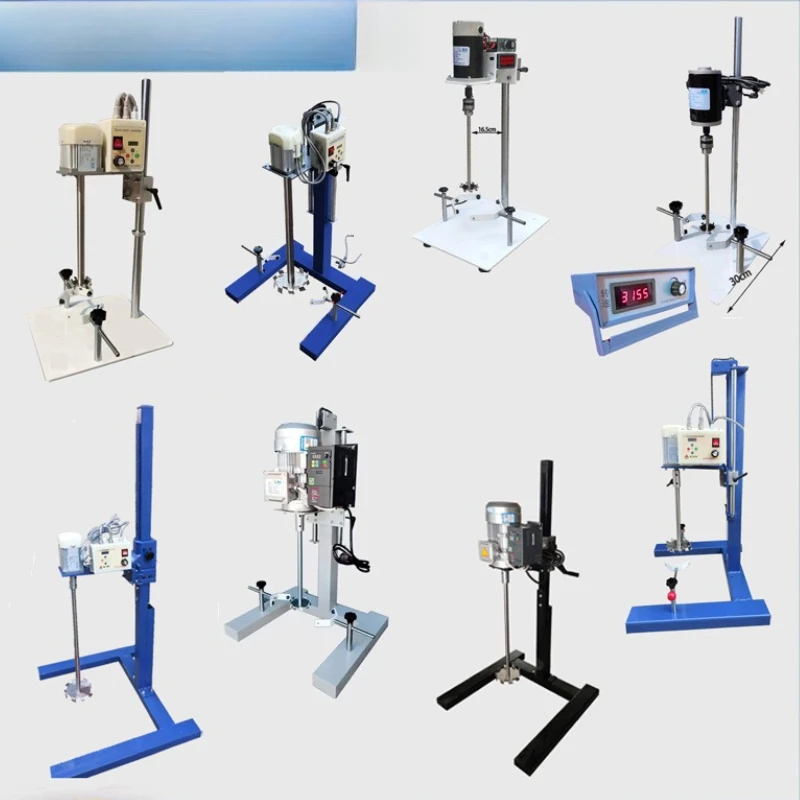 

Laboratory small high-speed silent servo frequency conversion dispersing machine agitator paint coating ink pigment liquid