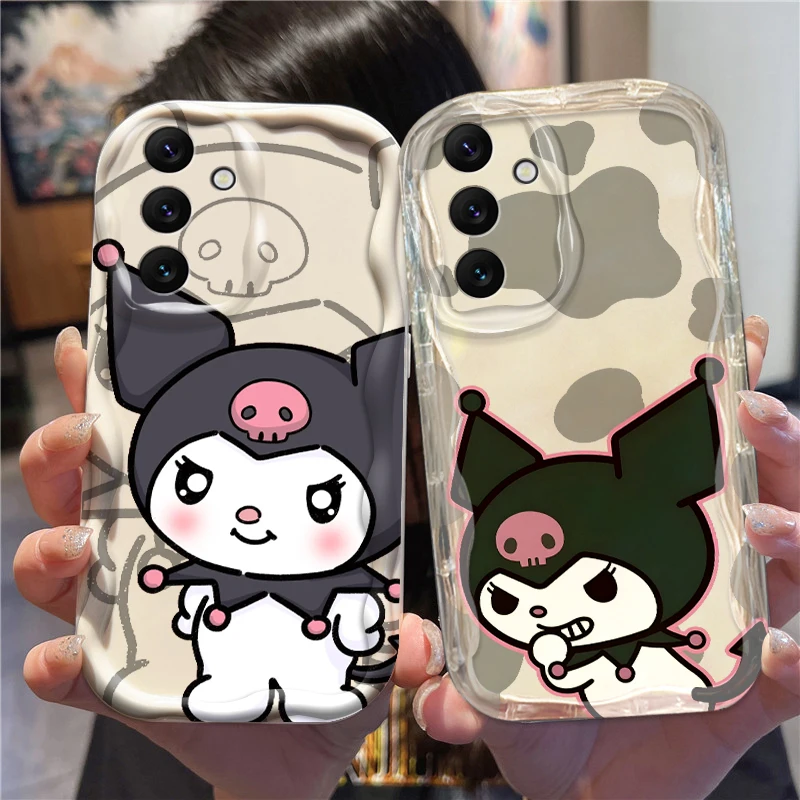 

Cinnamoroll Kuromi Sanrio Cute For Samsung A55 A54 A53 A52 A35 A34 A33 A32 A25 A24 A23 A22 A21S A15 A13 A14 5G Wave Oil Cover