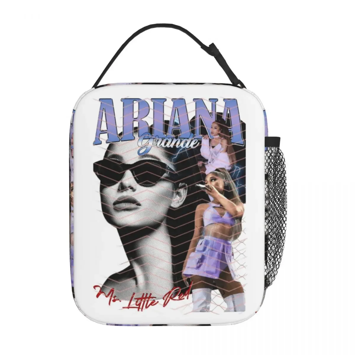 

Ariana ArianaGrande Music Fans Accessories Insulated Lunch Bag For Outdoor Food Storage Bag Portable Cooler Thermal Lunch Boxes