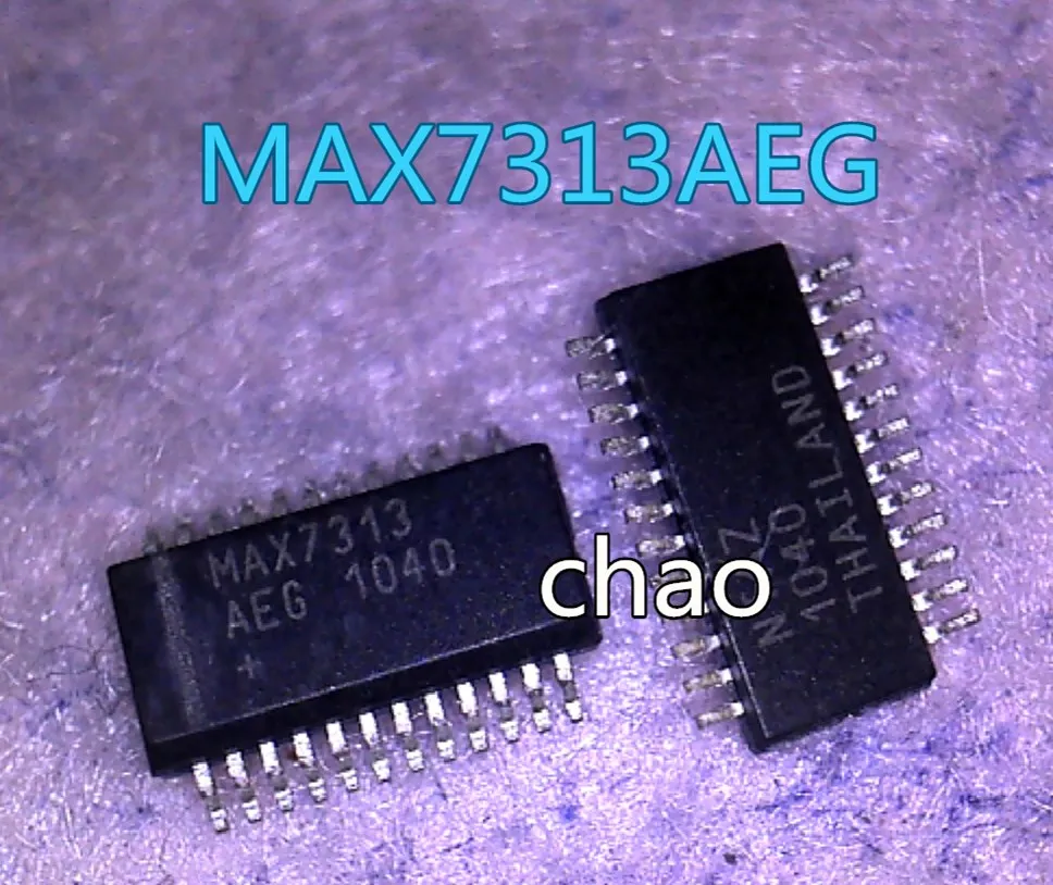 

MAX7313AEG + T MAX7313 SSOP-24