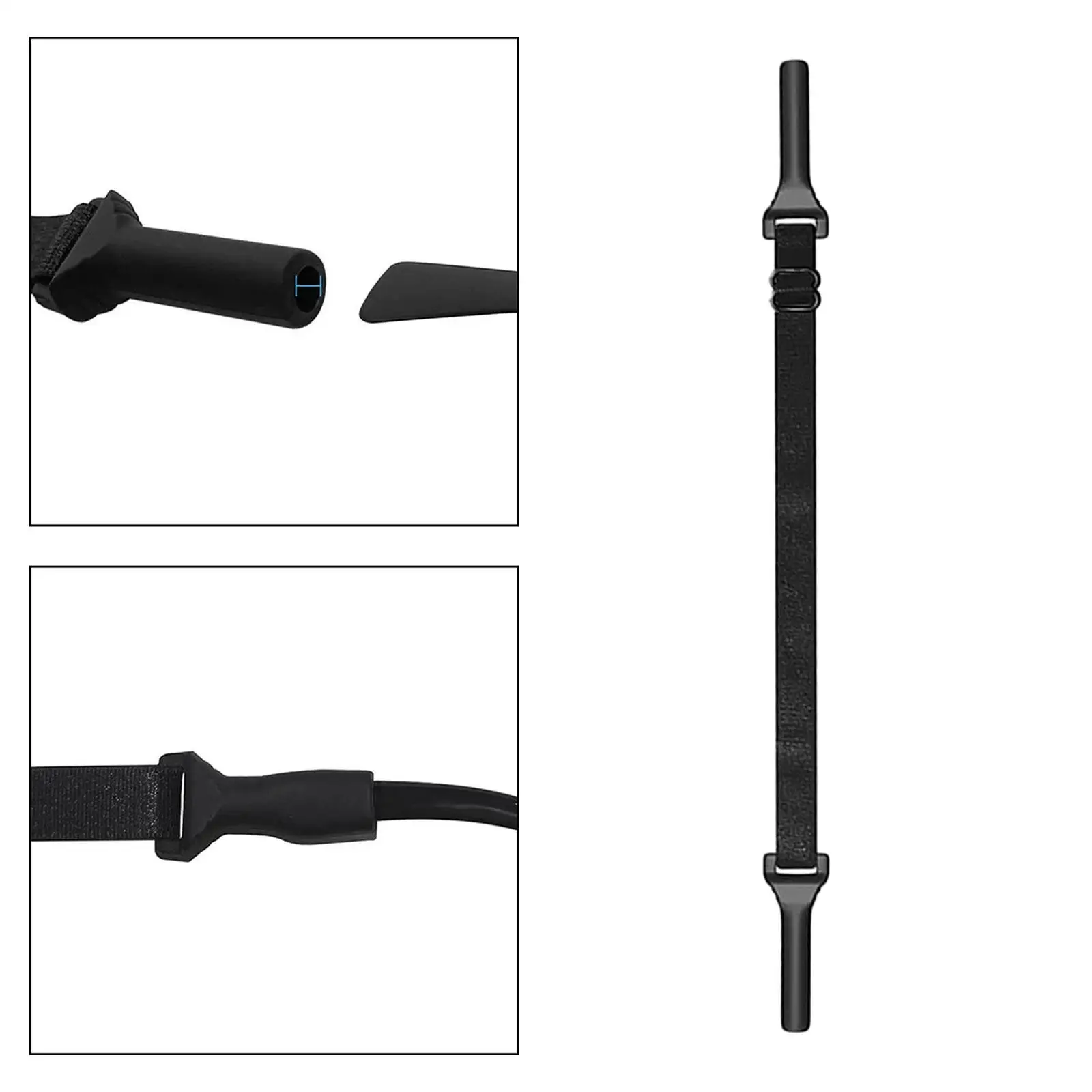 سيليكون نايلون قابل للتعديل حزام النظارات الشمسية حامل النظارات الشمسية التجنيب الحبل للأنشطة الخارجية