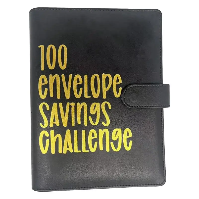 

A29F-Money Saving Binder, Envelope Savings Challenge Book, Envelope Challenge Binder, 100 Envelope Savings Challenge