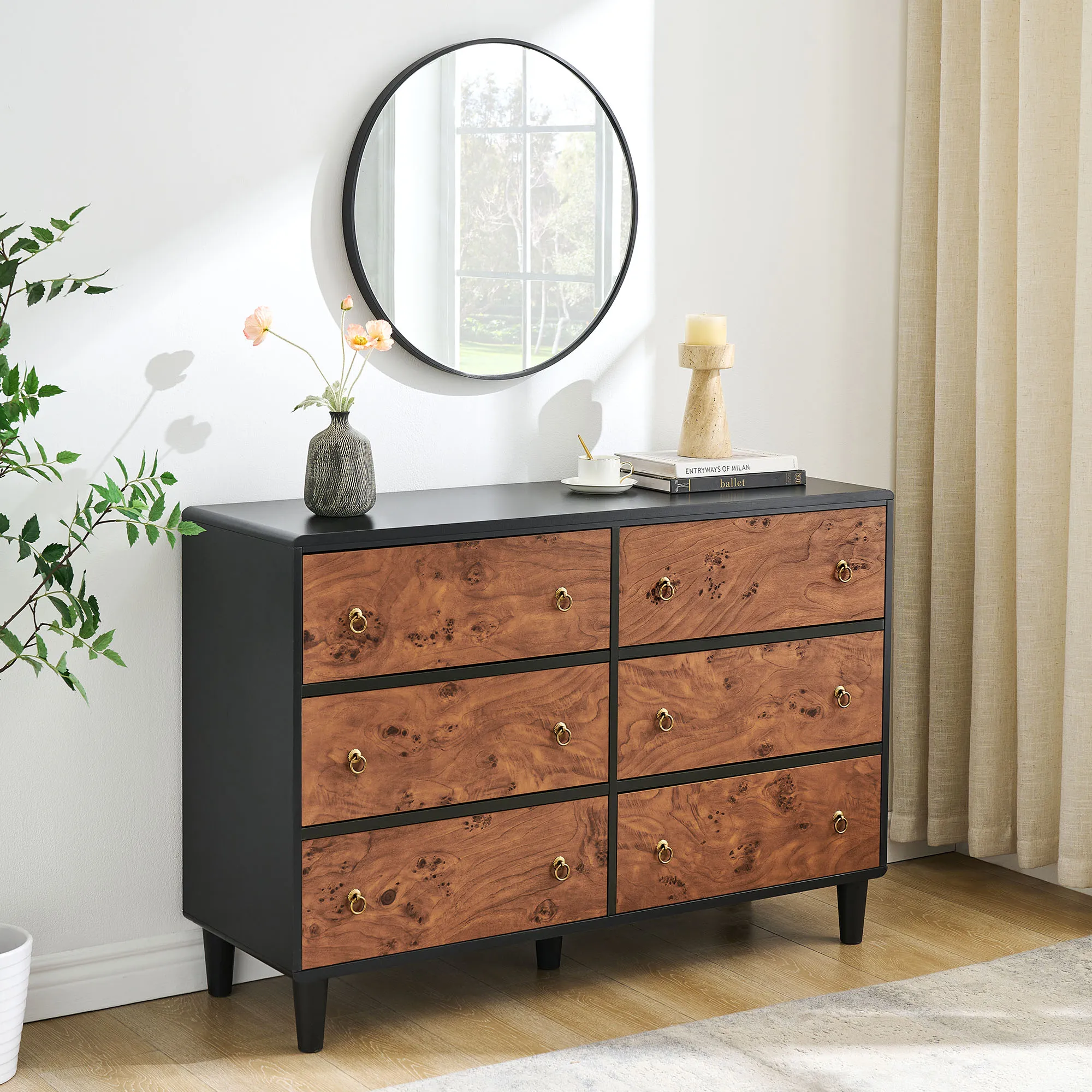 6 Drawers Dresser, 47
