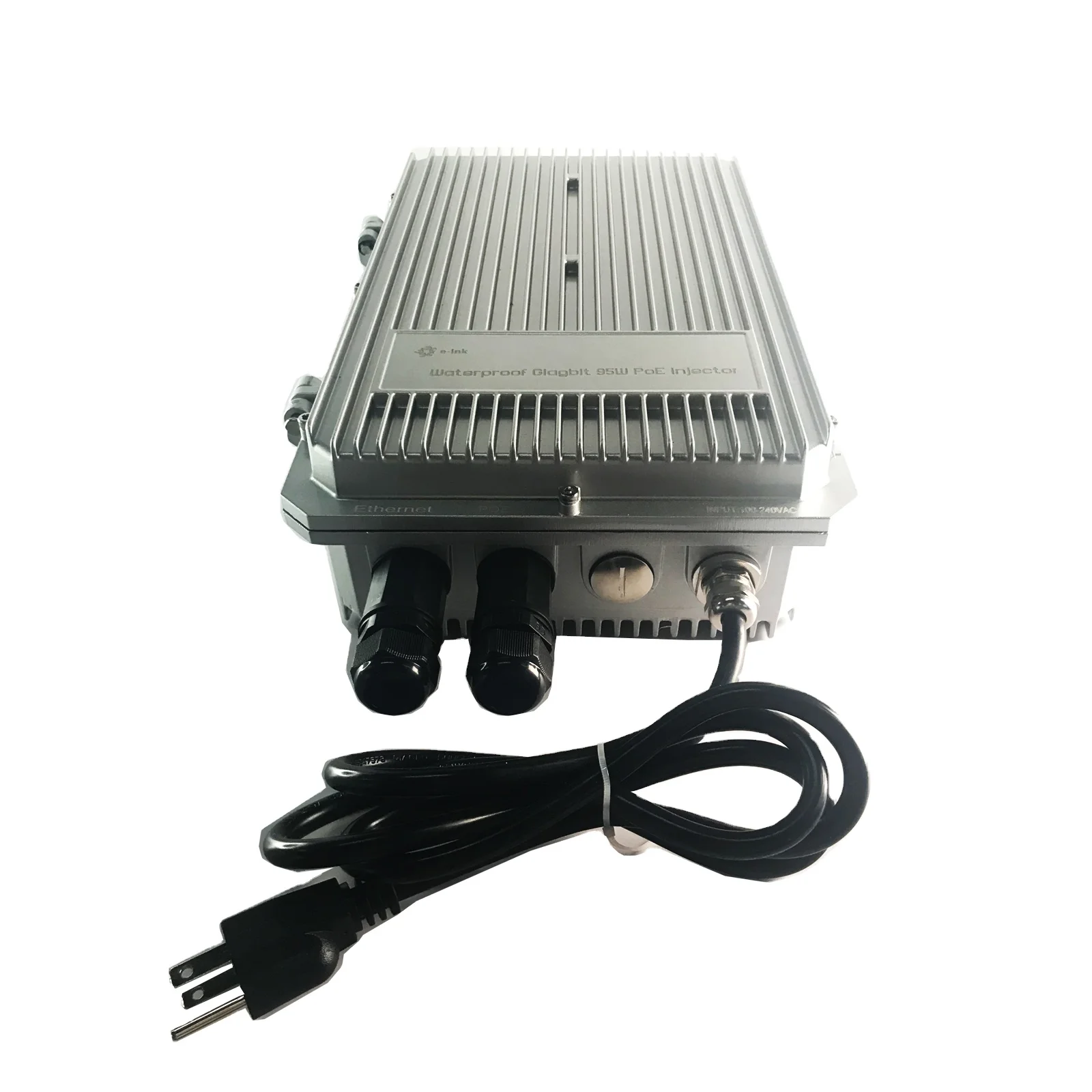 30W Outdoor Industrial IP67 Waterproof 802.3at PoE+ Injector