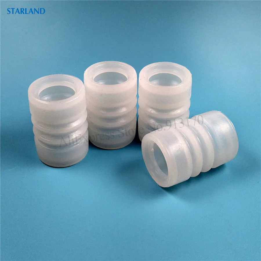 4 Pieces Sealing Tube Corrugate Pipe Rings New Part Accessories Of Commercial Soft Ice Cream Machines Fitting Height 45mm