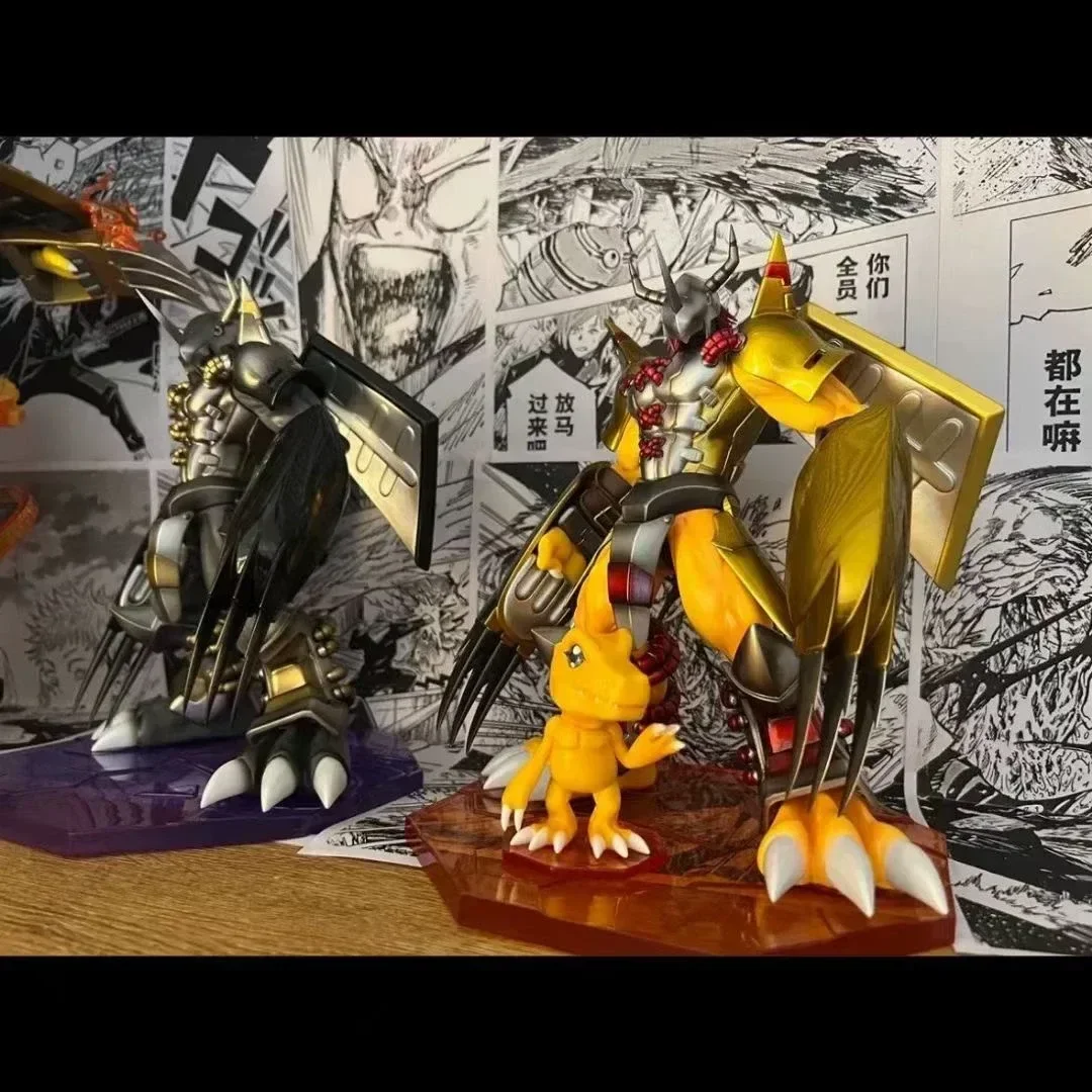 Digimon Adventure Anime Figure Greymon Figure Dark Combat Greymon Action Figureine Pvc Statue Model Collection Doll Toys Gifts