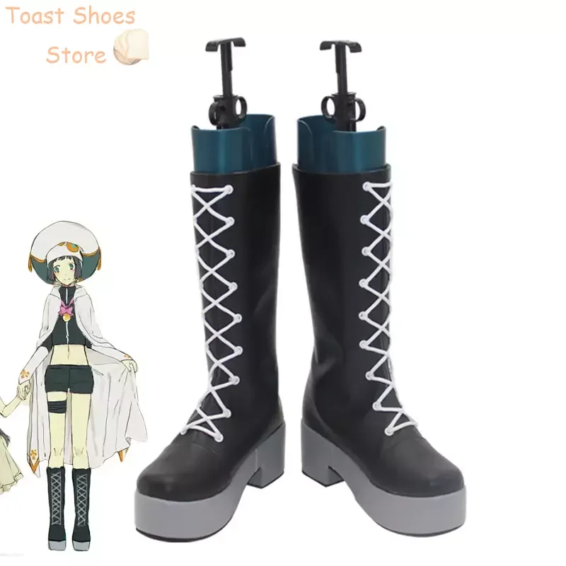 

Arcobaleno Uni Cosplay Shoes PU Leather Shoes Halloween Carnival Boots Anime HITMAN REBORN Cosplay Props Costume Prop