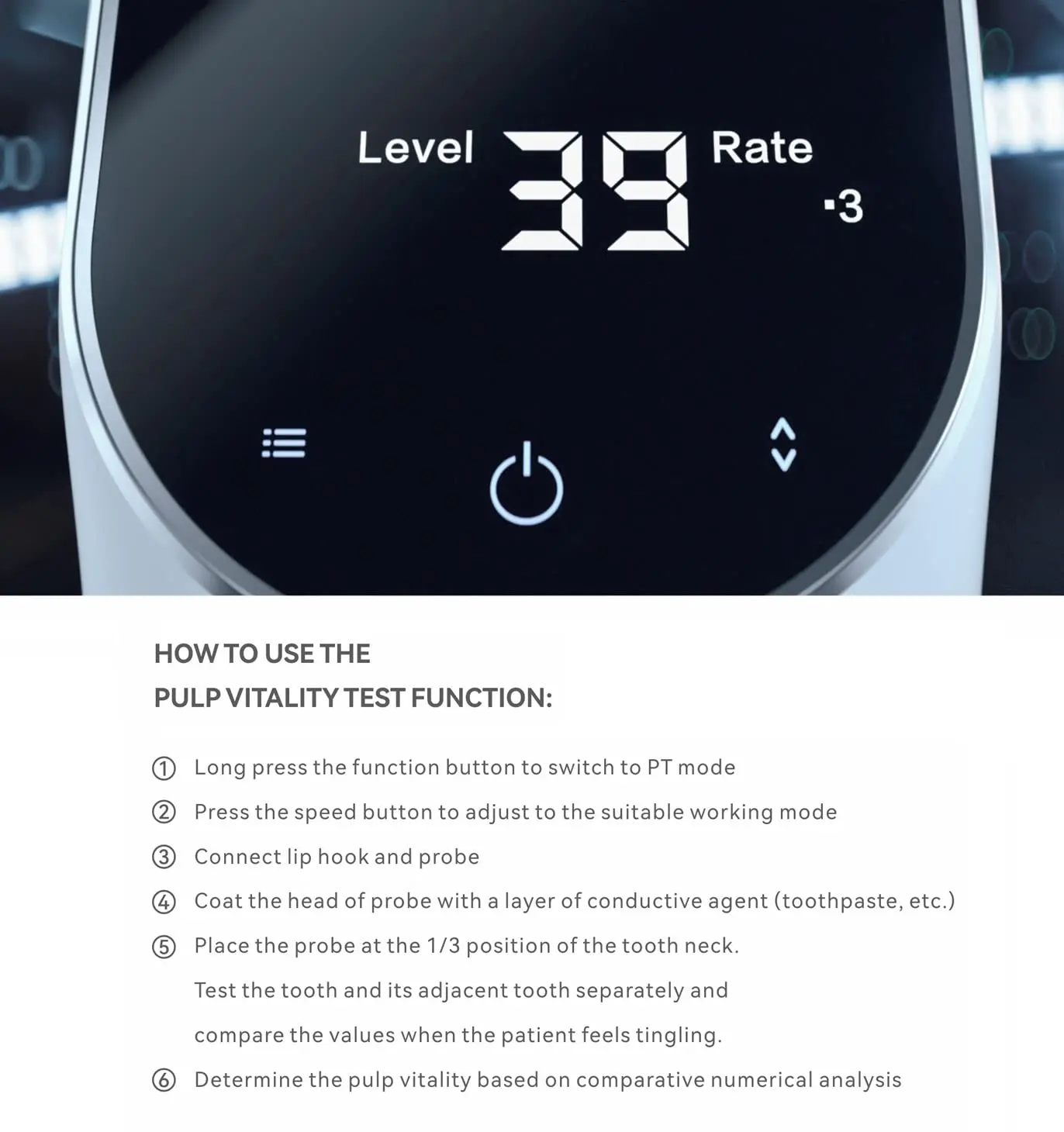 أجهزة تحديد المواقع الأصلية Ai-Pex Demtal Endodonitc Apex مع قياس مكتشف قناة الجذر لاختبار اللب