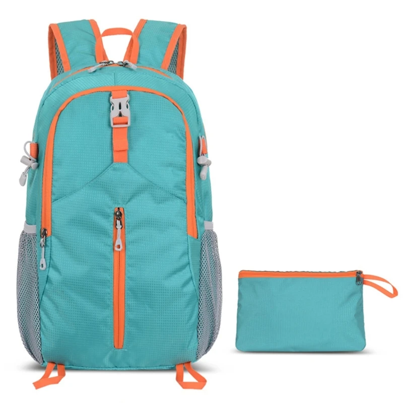 E74B Small Backpack Foldable Backpack School Backpack Hiking Backpack Travel Backpack Casual Daypacks for Outdoor Sports