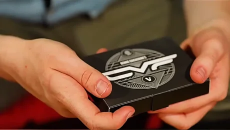 

Магический трюк CVF Deck от Bennie Chickering, трюковые карты для мгновенных монет, сникающих и внешний вид карт, реквизит для уличной магии крупным планом