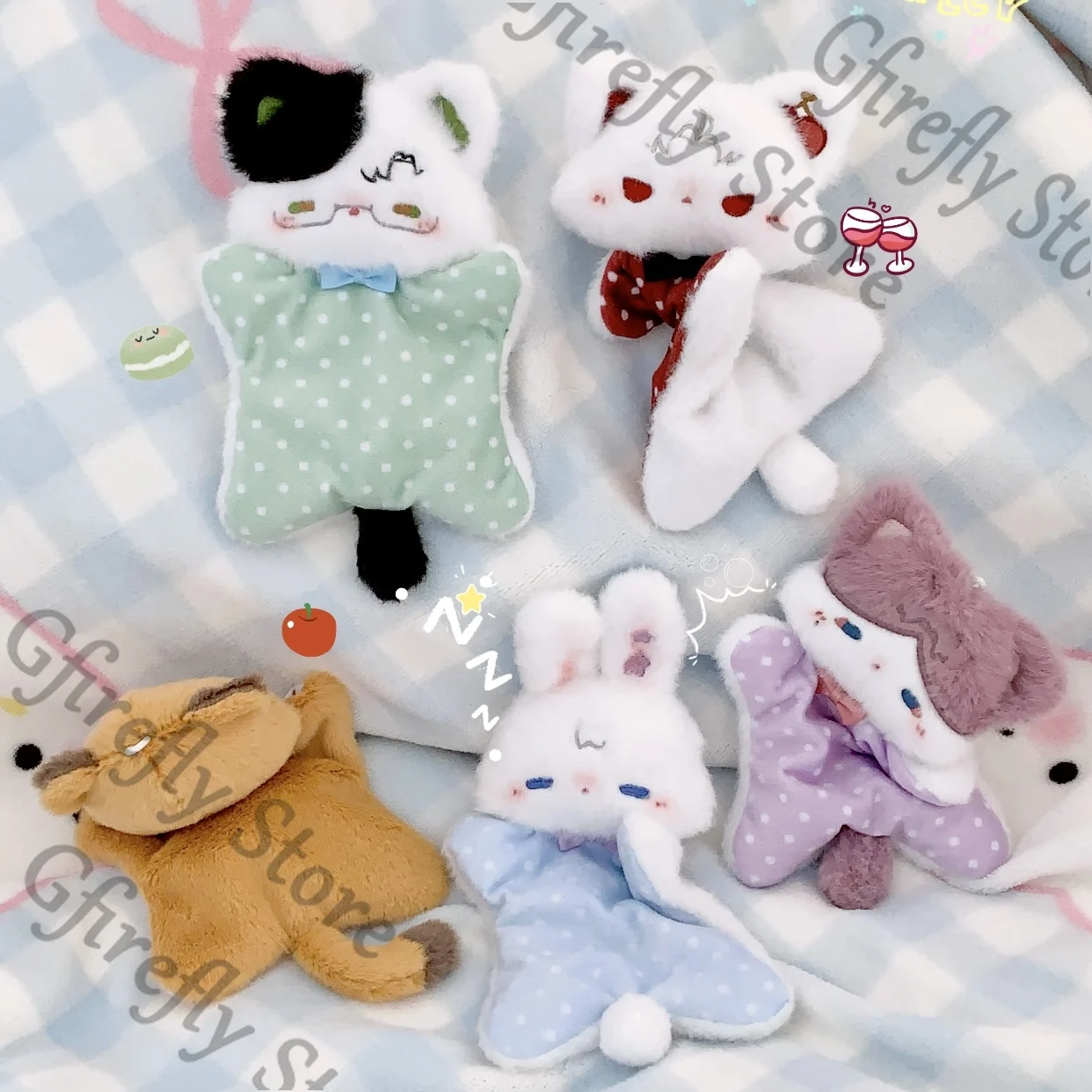Love and Deepspace Xavier Sylus Caleb Rafayel Zayne Star Bean Bag Series Fluffy Mascot pendant Maumet Originality Ornaments