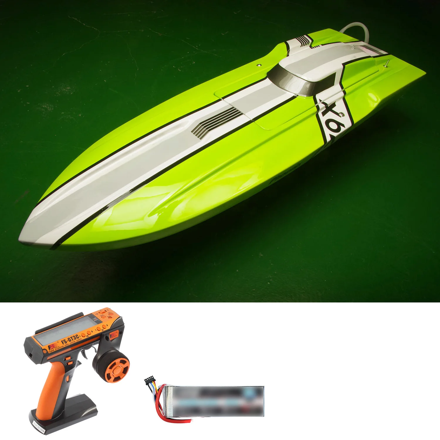 

Upgraded DTRC RC Boat Radio Controlled Electric Boat X79 RC Speedboat CNC Brushless Motor 120A ESC Model Ship Toy for Adult