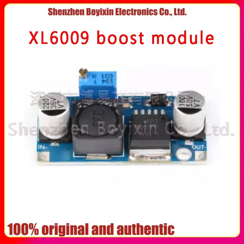 DC-DC adjustable boost module power module XL6009 boost module 4A internal current