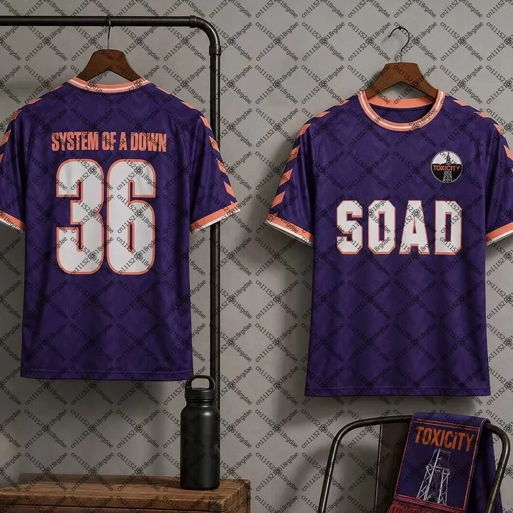 2026 Fashion System of A Down SOAD Band EU & UK Tour 3D Print T-Shirt Men Women Comfortable Fan Football Jersey Family Kids Tees