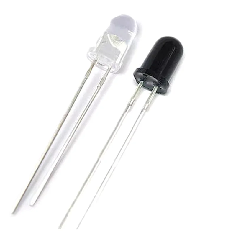 10PCS F3 3mm F5 940nm LED Infrared Emitter and IR Transmitter Receiver Diode Diodes  Infrared to tube For Photoelectric sensor
